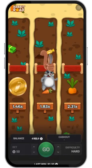 Rabbit Road przegrana na Hard